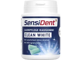 SensiDent Zahnpflege Kaugummi Clean White