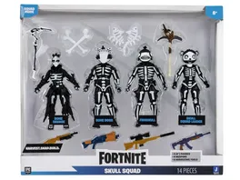 Fortnite 4 Figuren Pack Skull Squad