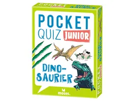 moses Pocket Quiz junior Dinosaurier
