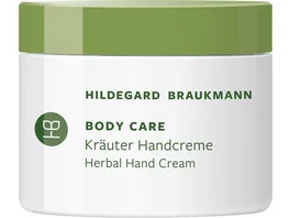HILDEGARD BRAUKMANN Body Care Kraeuter Handcreme Tiegel