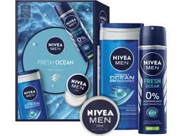 NIVEA MEN Geschenkset Fresh Ocean