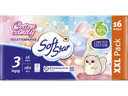 SoftStar Toilettenpapier Cotton Candy 16x180 Blatt 3 lagig