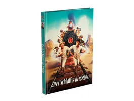 ZWEI SCHLAFFIS IN ACTION 2 Disc Mediabook Cover A Blu ray DVD Limited Edition Uncut