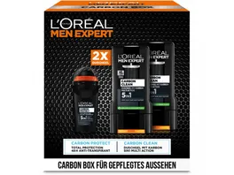 L Oreal Men Expert Geschenkset Carbon Box