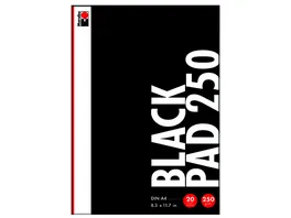 Marabu Black Pad A4 250