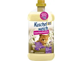 Kuschelweich Colorwaschmittel Gluecksmoment fluessig