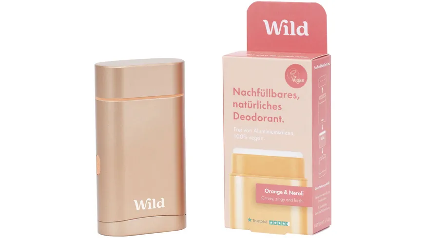 Wild Deodorant Orange & Neroli Startpaket
