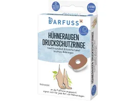 BARFUSS Druckschutzringe Huehneraugen