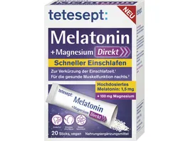 tetesept Melatonin Magnesium Direkt Stick