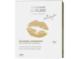 ANNEMARIE BOeRLIND Goldene Lippenpads