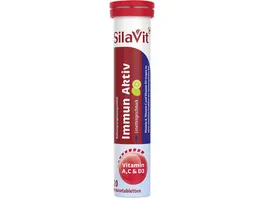 SilaVit Brausetabletten Immun Aktiv Limettengeschmack