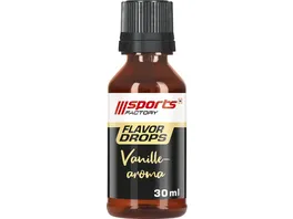 SPORTS FACTORY Flavor Drops Aroma Vanille