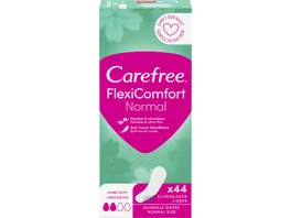 Carefree FlexiComfort Normal Slipeinlagen ohne Duft