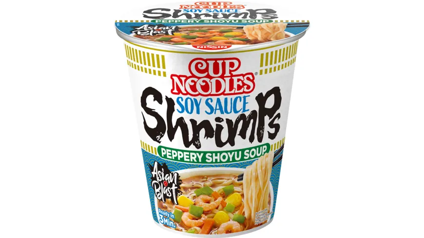 Nissin Cup Noodles Soy Sauce Shrimps Online Bestellen MÜller