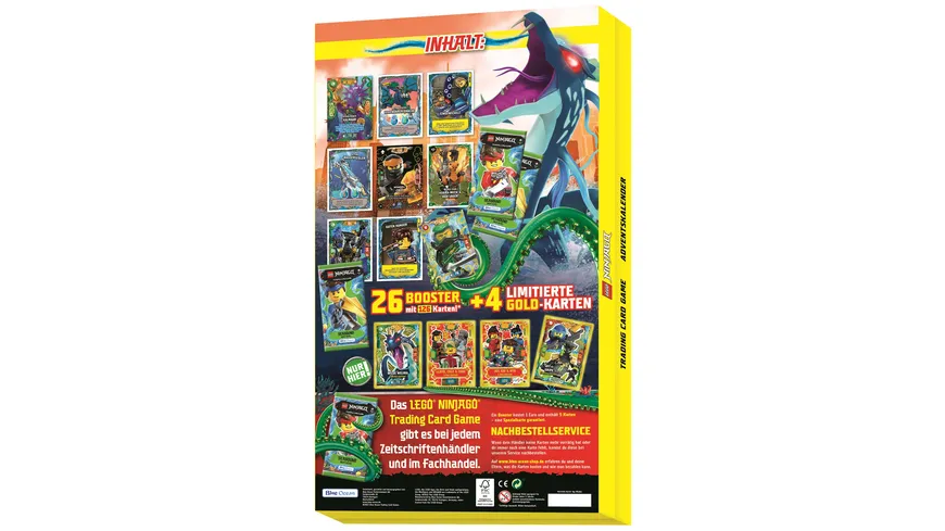 Blue Ocean - Lego Ninjago Trading Cards Adventskalender 2022