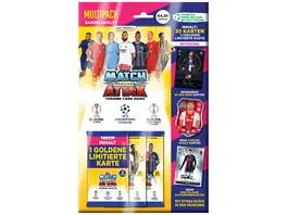 Topps UEFA Champions League Match Attax Extra 2022 2023 Trading Cards Multipack
