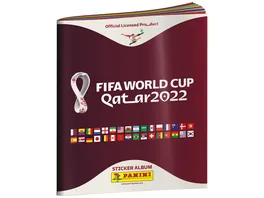 Panini FIFA World Cup Qatar 2022 Sammelbilder Sticker Album Offizielle Stickerkollektion