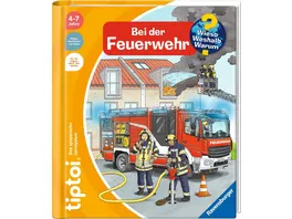 Ravensburger tiptoi Wieso Weshalb Warum Bei der Feuerwehr In Sachwissen eintauchen neues Konzept mit Hoerspielen