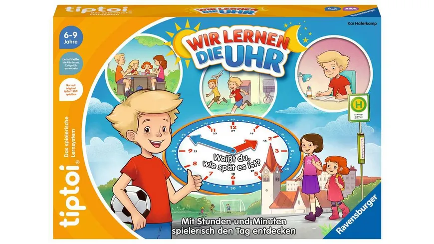 Spiel 6 - ab | - die interaktives Lernspiel Jahren tiptoi Uhr online MÜLLER lernen - Ravensburger bestellen Wir