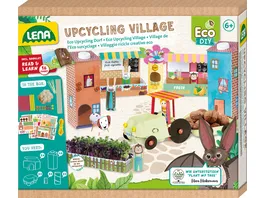 LENA Eco Upcycling Village Faltschachtel