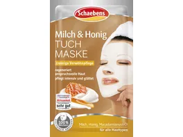 Schaebens Milch Honig Tuchmaske