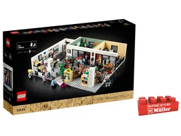 LEGO Ideas 21336 The Office US Set fuer Erwachsene Dunder Mifflin Modell
