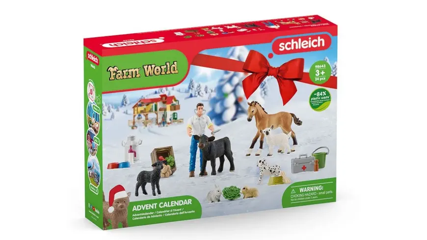 Schleich 98643 - Farm World - Adventskalender FARM WORLD 2022