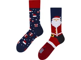 MANY MORNINGS Unisex Socken Santa Claus