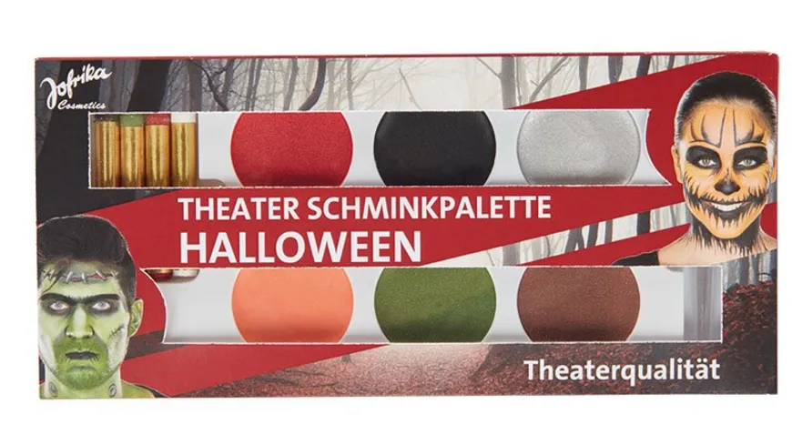 Jofrika - 749816 Theater Schminkpalette Halloween