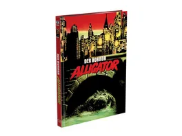DER HORROR ALLIGATOR 2 Disc Mediabook Cover A Blu ray DVD Limited 500 Edition Uncut