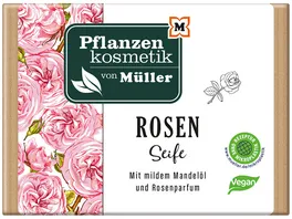 Pflanzenkosmetik von Mueller Rosen Seife
