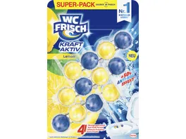 WC FRISCH Kraft Aktiv Duftspueler Lemon Superpack