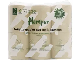 Hempur Toilettenpapier Bambus