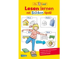 Conni Gelbe Reihe Beschaeftigungsbuch Lesen lernen mit Sticker Spass