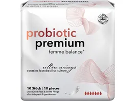 femme balance Damenbinde Probiotic Premium