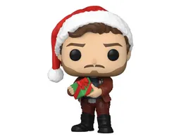 Funko POP Guardians of the Galaxy Holiday Special Star Lord Vinyl