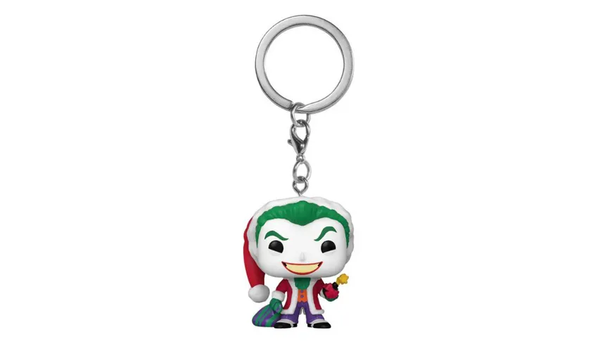 Funko - POP! - DC Comics - Joker Holiday Keychain