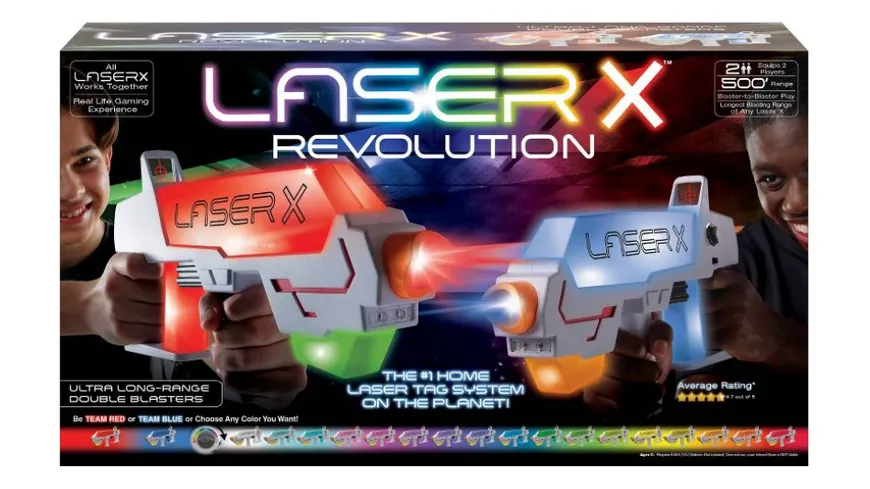 Player bestellen Laser MÜLLER Gaming Range - Set Two Tag Revolution Long Blaster Laser online X |