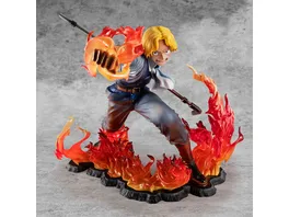 One Piece Excellent Model P O P PVC Statue Sabo Fire Fist Inheritance Limited Edition 15 cm Anime Figur