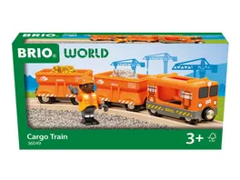 BRIO World 36049 Gueterzug Zugset fuer Kinder ab 3 Jahren