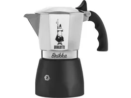 BIALETTI Espressokocher New Brikka 2 Tassen