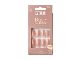 KISS Bare But Better Nails Nude Glow