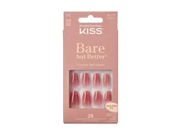 KISS Bare But Better Nails Nude Nude