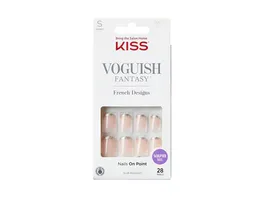 KISS Voguish Fantasy French Nails Bisous