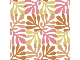 Paper Design Servietten Coral Pattern Pink 33x33cm