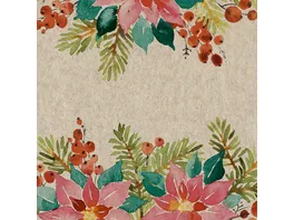 Paper Design Servietten Floral Joy 33x33cm