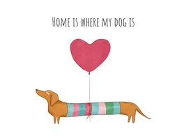 Paper Design Servietten Dog Home 33x33cm