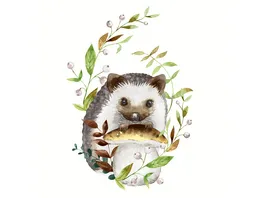 Paper Design Servietten Igel 33x33cm