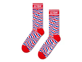 Happy Socks Unisex Socken Elton John Striped