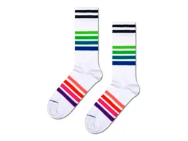 Happy Socks Unisex Sneaker Sportsocken Street Stripe Sneaker